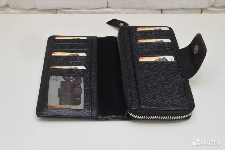 Клатч- портмоне мужской кожаный Турция