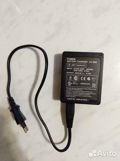 Зарядное устройство для аккумулятора фотоаппарата