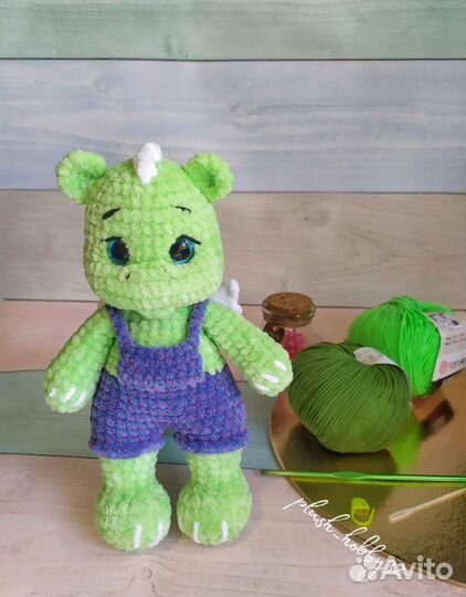 Вязаные игрушки ручной работы в наличии