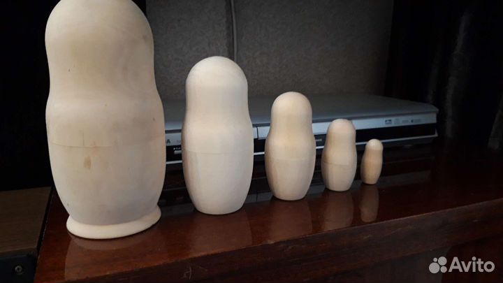 Матрешки заготовки