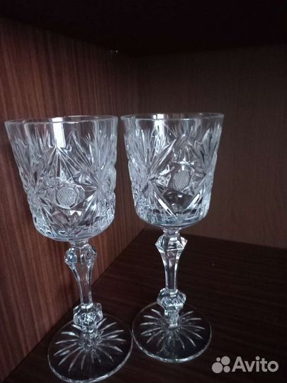 Хрустальные фужеры