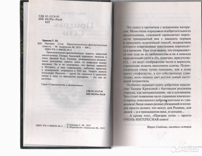 Призрак сети Крюкова Тамара