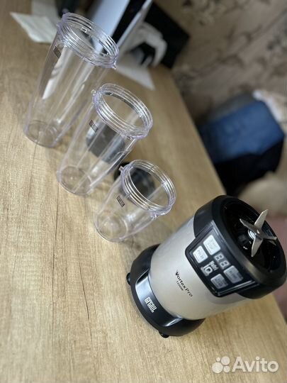 Высокоскоростной блендер GF-HS70, 3 фитнес-стакана