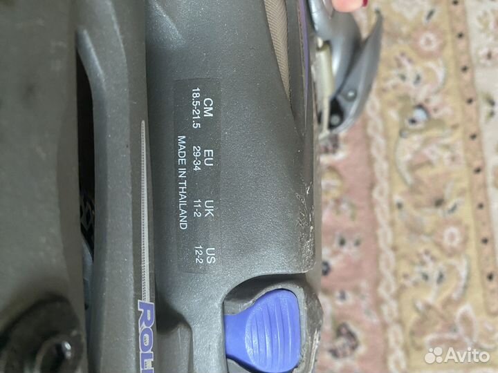 Роликовые коньки детские раздвижные 29-34