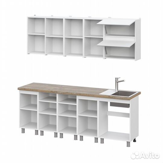 Модульная кухня Одри 2.2 м. Комплект 4