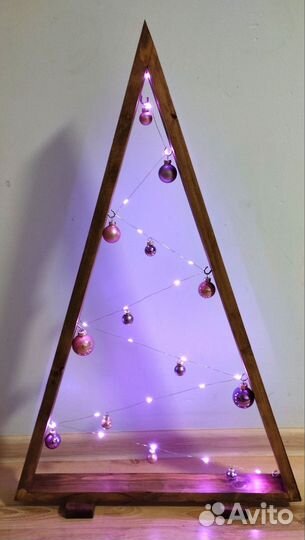 Елочка деревянная ручной работы