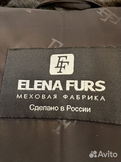 Новая шуба из норки и каракуля Elena Furs