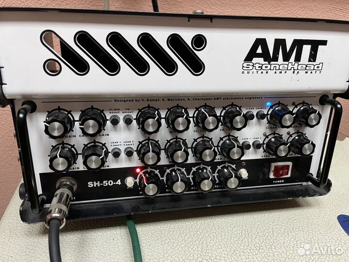 Амт усилитель 50ватт+кабинет