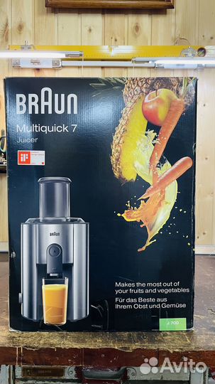 Соковыжималка braun