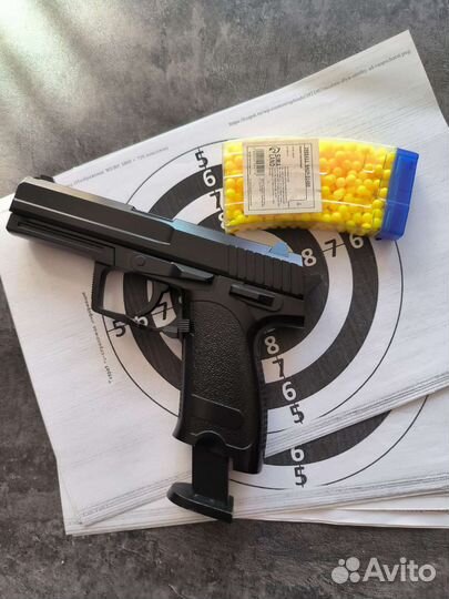 Игрушечный пистолет металл