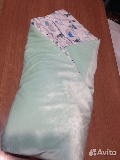 Конверт на выписку,плюшевый