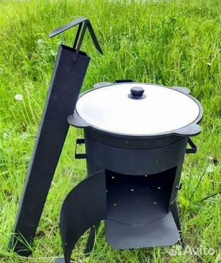 Печка под казан