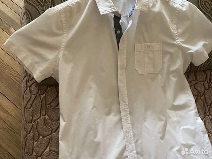 Мужская рубашка белая