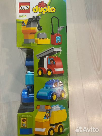 Lego duplo Мои первые машинки (10816) +10831