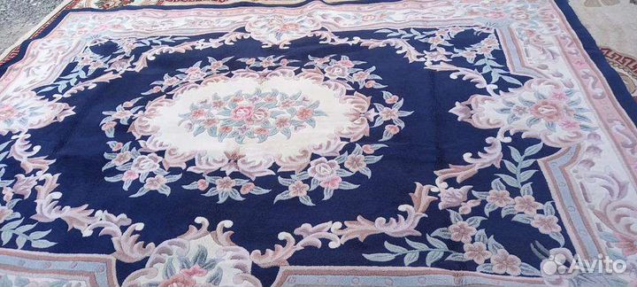 Ковер шерстяной лепка