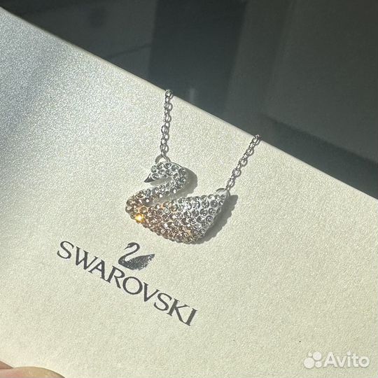 Кулон swarovski iconic swan