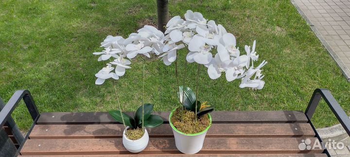 Орхидея интерьерная искусственная