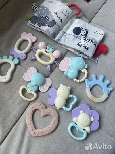 Прорезыватели грызунки погремушки