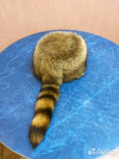 Шапка из енота