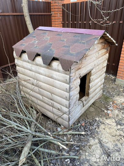 Будка для собаки утепленная