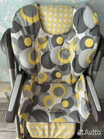 Стульчик для кормления chicco polly magic