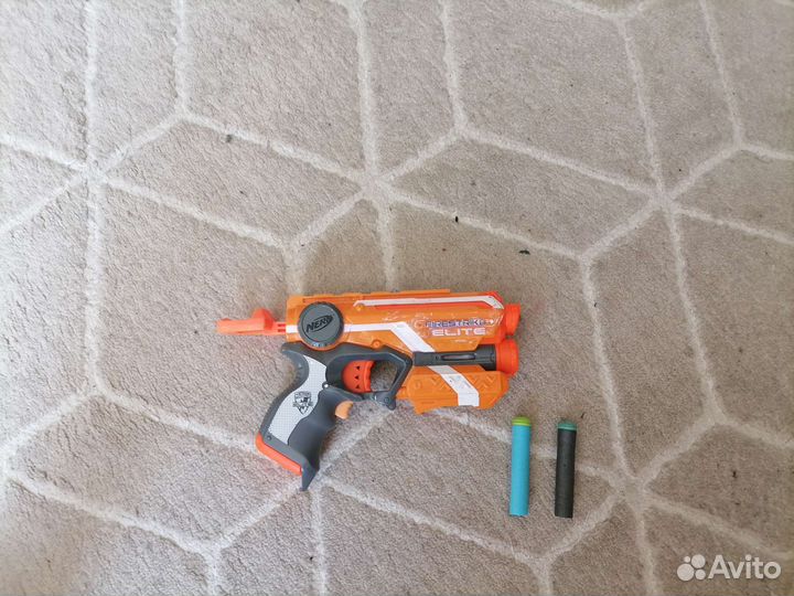 Блатер nerf с лазером