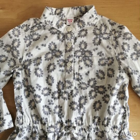 Рубашка для девочки 86