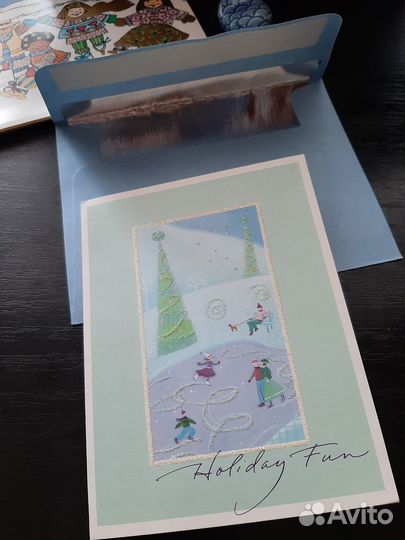 Рождественская открытка из США