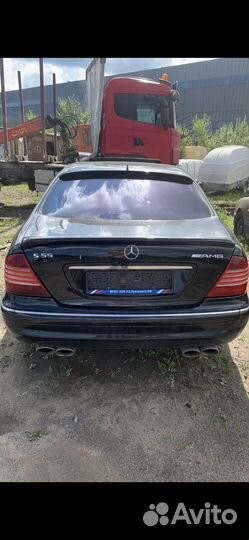 Спойлер козырек Mercedes-Benz W220