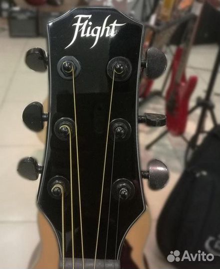Акустическая гитара Flight D-130/BK