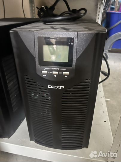 Ибп Dexp IEC LCD online 3000VA