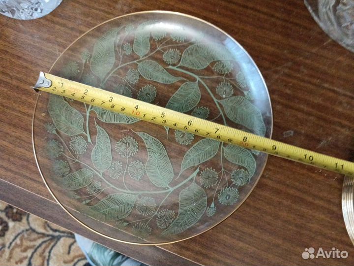 Стеклянный набор для десертов