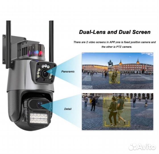 Поворотная IP Камера