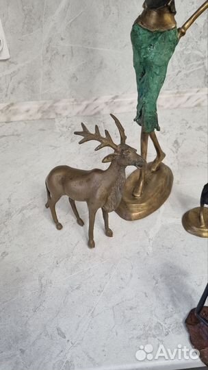 Фигурки из малийской бронзы ручная работа, Африка