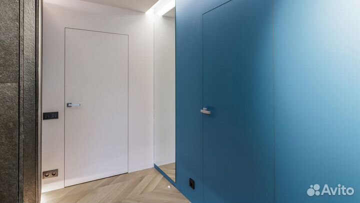 Двери скрытого монтажа invisible