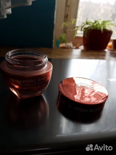 Баночка стеклянная из под крема Dr. Pierre Ricaud