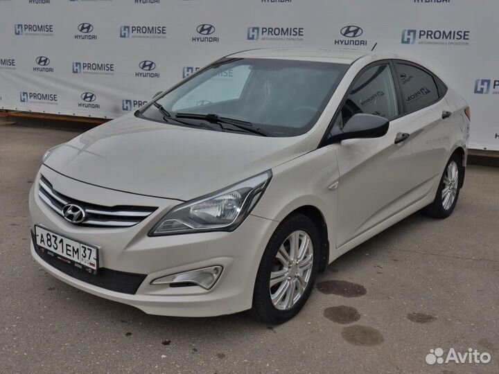 Hyundai Solaris 1.4 МТ, 2015, 127 000 км