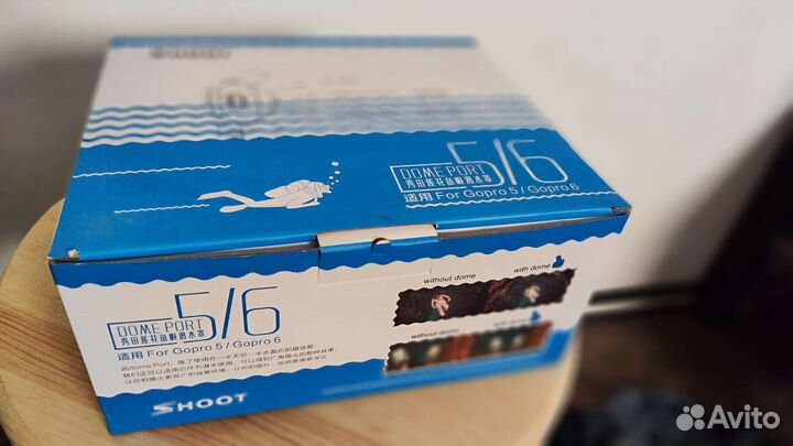 Полусфера для экшен камеры Dome gopro 5 6