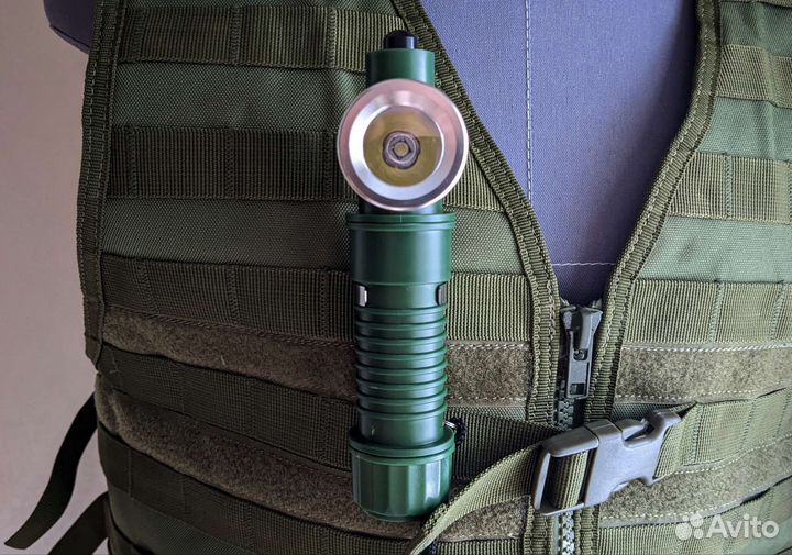 Тактический фонарь водонепроницаемый