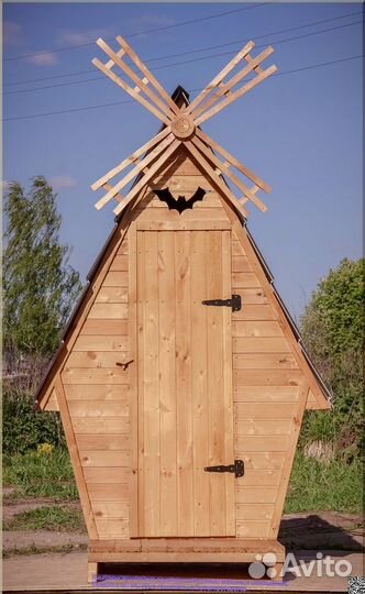 Дачный туалет с установкой ART124