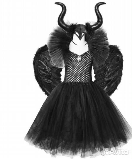 Костюм Малефисенты. Рост 110-142