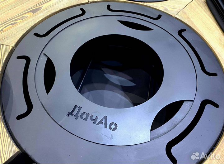 Мангальная зона, гриль стол