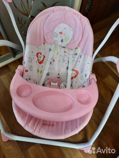 Детские электронные качели для новорожденных