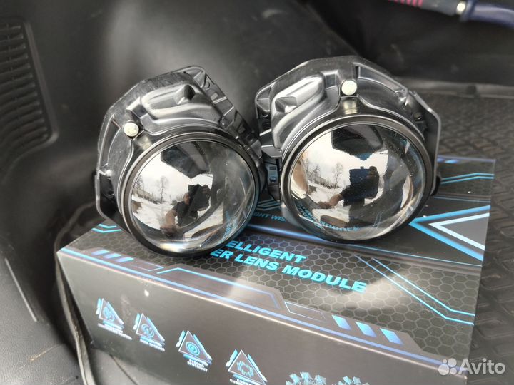 Линзы в фары kia sport4