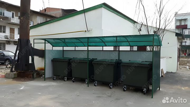 Пластиковый контейнер 770л Ш4026