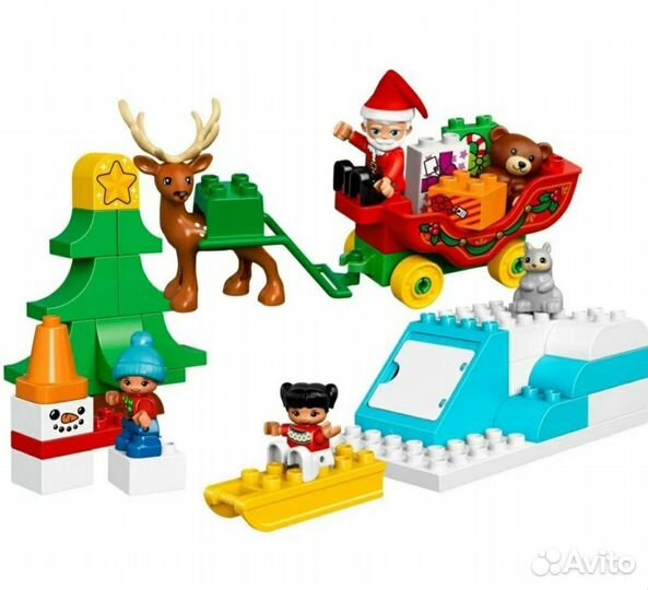 Lego duplo 10837 Новый год