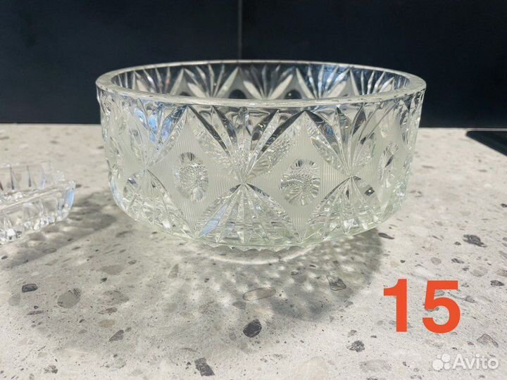 Салатники из хрусталя