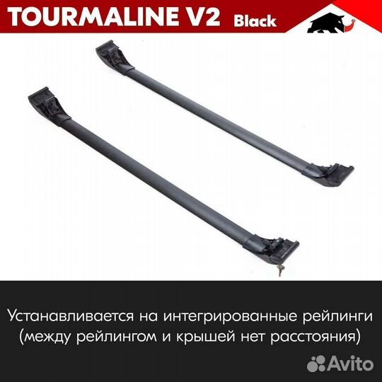 Багажник turtle Black KIA Carnival 3 2014-2020