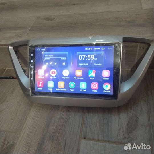 Магнитола hyundai solaris 2 штатная