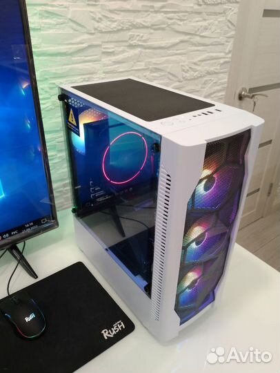 Игровой PC: intel E5 2650v4, 12 ядер, RX 580 8гб